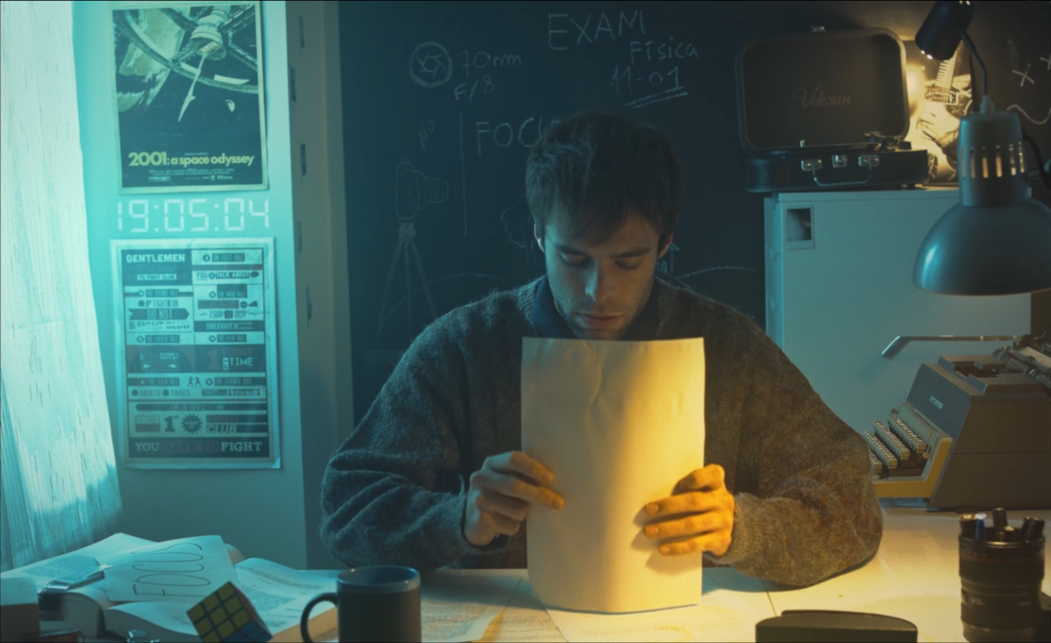 Fotograma del cortometraje Focus.